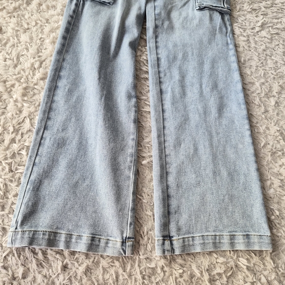 NWOT Juicy Couture Y2K Cargo Jeans w/ Pink Logo Back Pockets | Size 0 / 24 - Picture 15 of 16